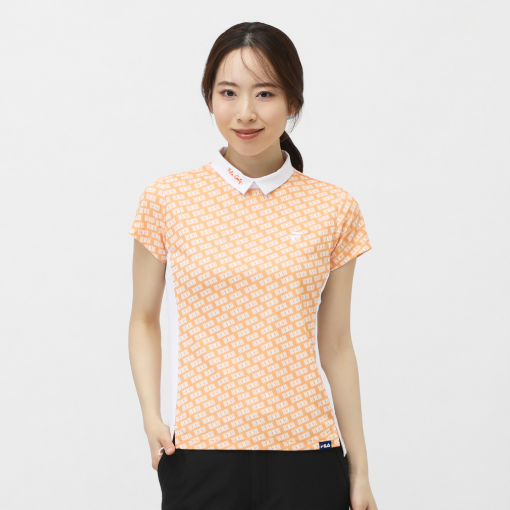 フィラ ゴルフウェア 半袖シャツ 春 夏 モックネックシャツ (754646) FILA