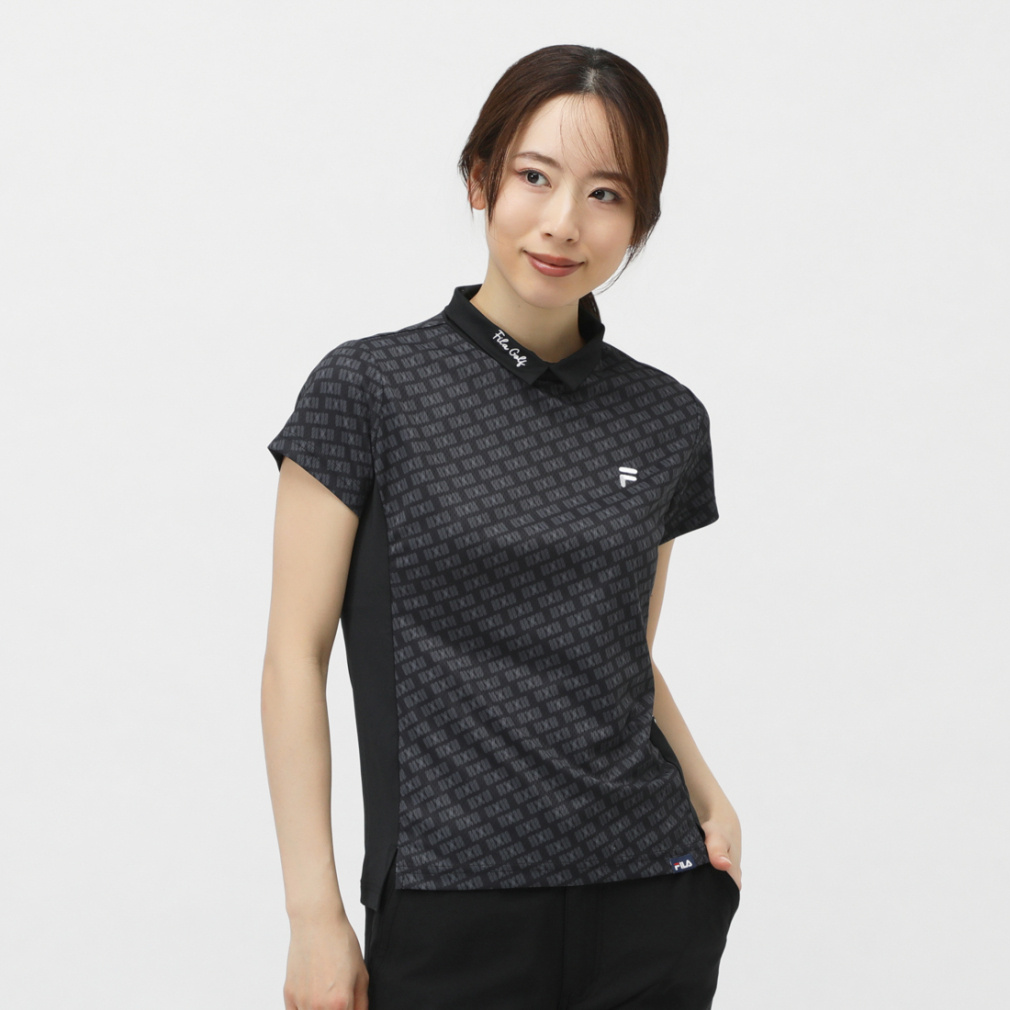 フィラ ゴルフウェア 半袖シャツ 春 夏 モックネックシャツ (754646) FILA