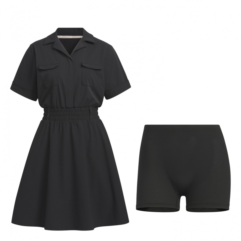 アディダス レディース ゴルフウェア 半袖ワンピース 春 夏 ビヨンド