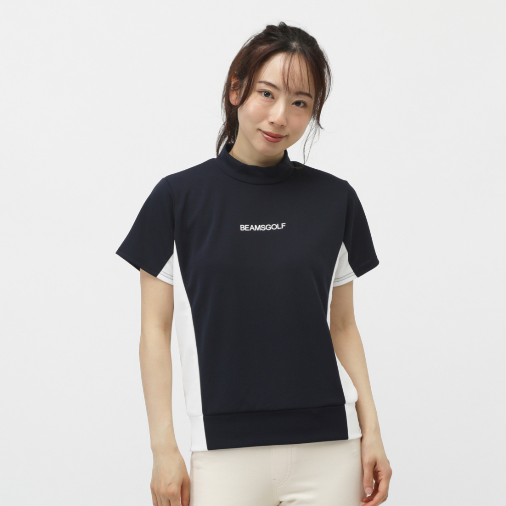 ビームスゴルフ レディース ゴルフウェア 半袖シャツ 春 夏 ORANGE