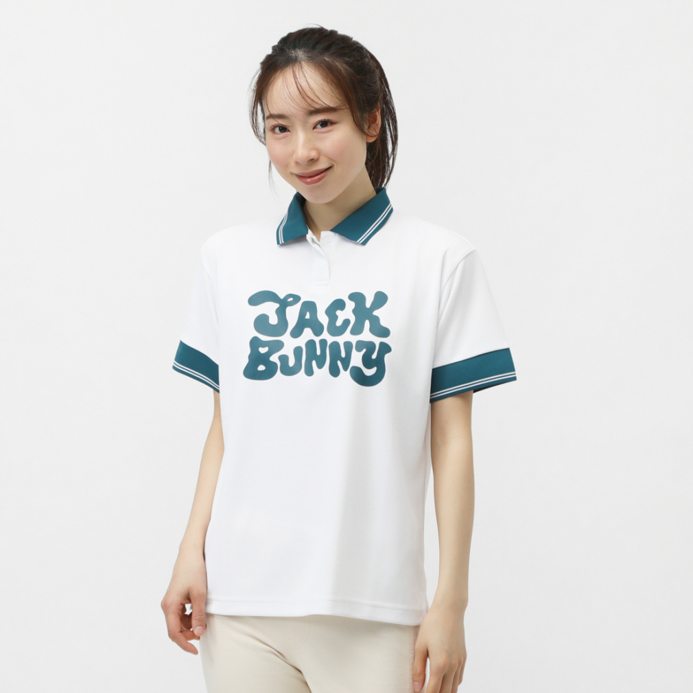 フルダルメッシュポロシャツ(半袖) 2635160516(ホワイト-S レディス)