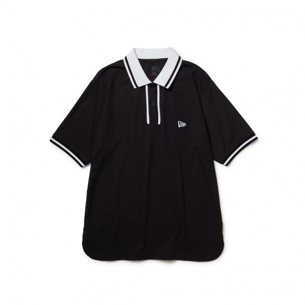j[G fB[X StEFA Vc t  GFW LINE POLO BLK WHI (14391461) NEW ERA