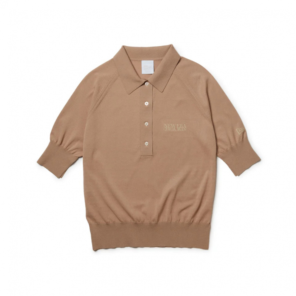 j[G fB[X StEFA Vc t  GFW KNIT POLO KHA (14391463) NEW ERA