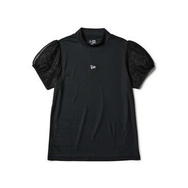 GFW SS MESH SLEEVE M NECK TEE BLK 14859876