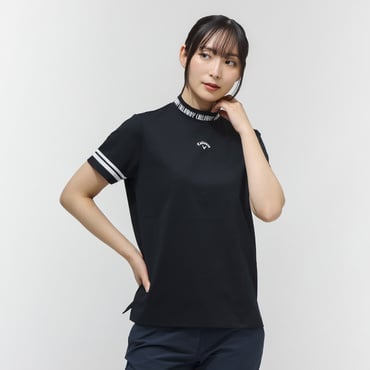 ジャック バニー レディース ゴルフウェア 半袖シャツ 春 夏 ロゴ