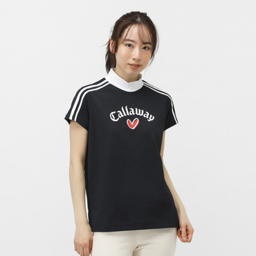 LOVE 半袖モックネックシャツ C25134222