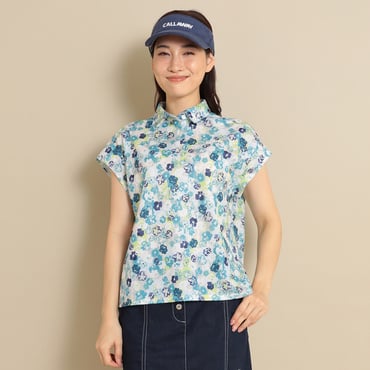 かざあなメッシュカノコシャツ C24134217