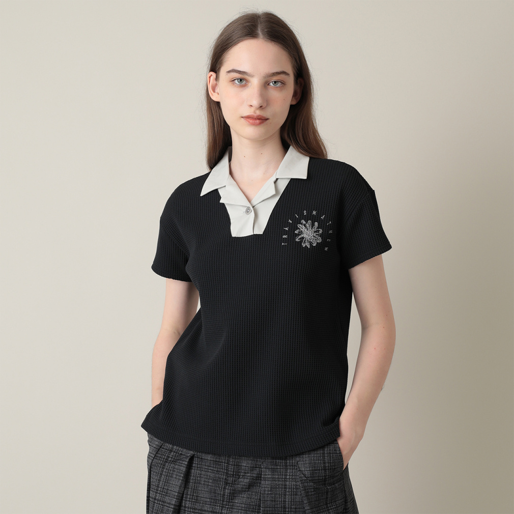 gBX}V[ fB[X StEFA Vc H ~ W S/S Thermal Polo (7AM505) TravisMathew