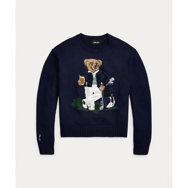 Polo ベア クルーネック セーター FW24-2503