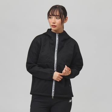 QUILTED FULL ZIP HOODIE 0126220501