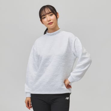 TEXTURED MOCK NECK PULLOVER 0126262501