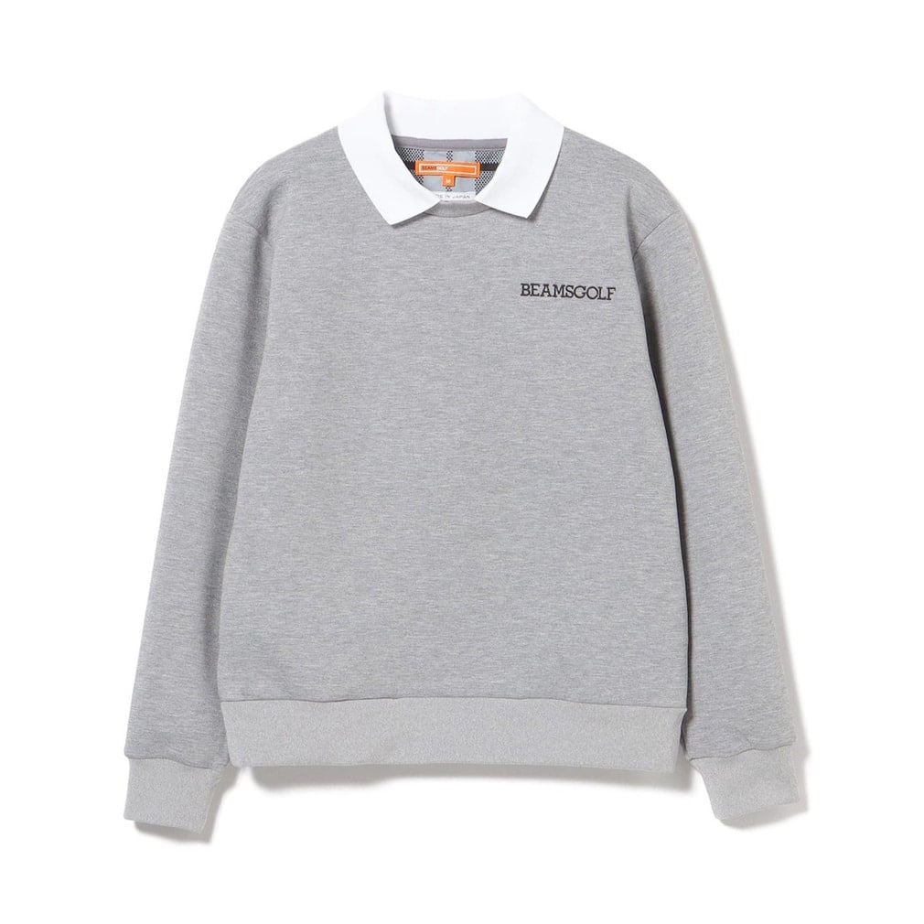 BeamsGolf グレー フード付きトレーナー ビームスゴルフ レディース ゴルフウェア 長袖トレーナー 秋 冬 ORANGE