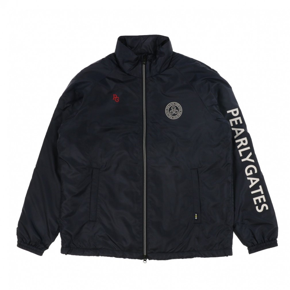 パーリーゲイツ レディース ゴルフウェア 長袖ウインドブレーカー 秋