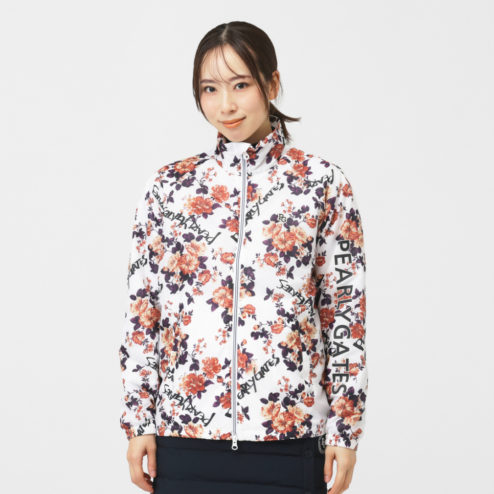 パーリーゲイツ レディース ゴルフウェア 長袖ウインドブレーカー Pe