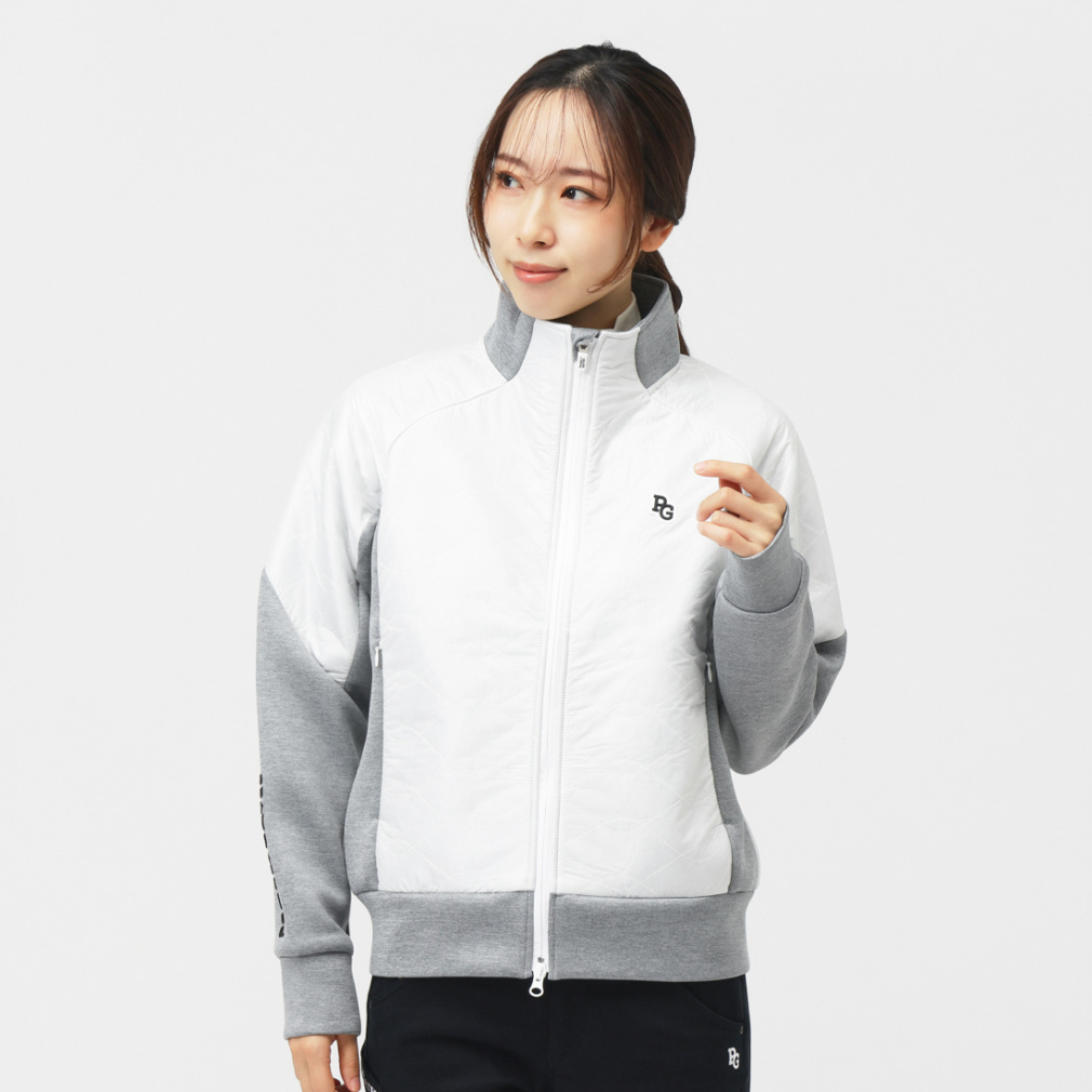 パーリーゲイツ レディース ゴルフウェア 長袖ウインドブレーカー 秋