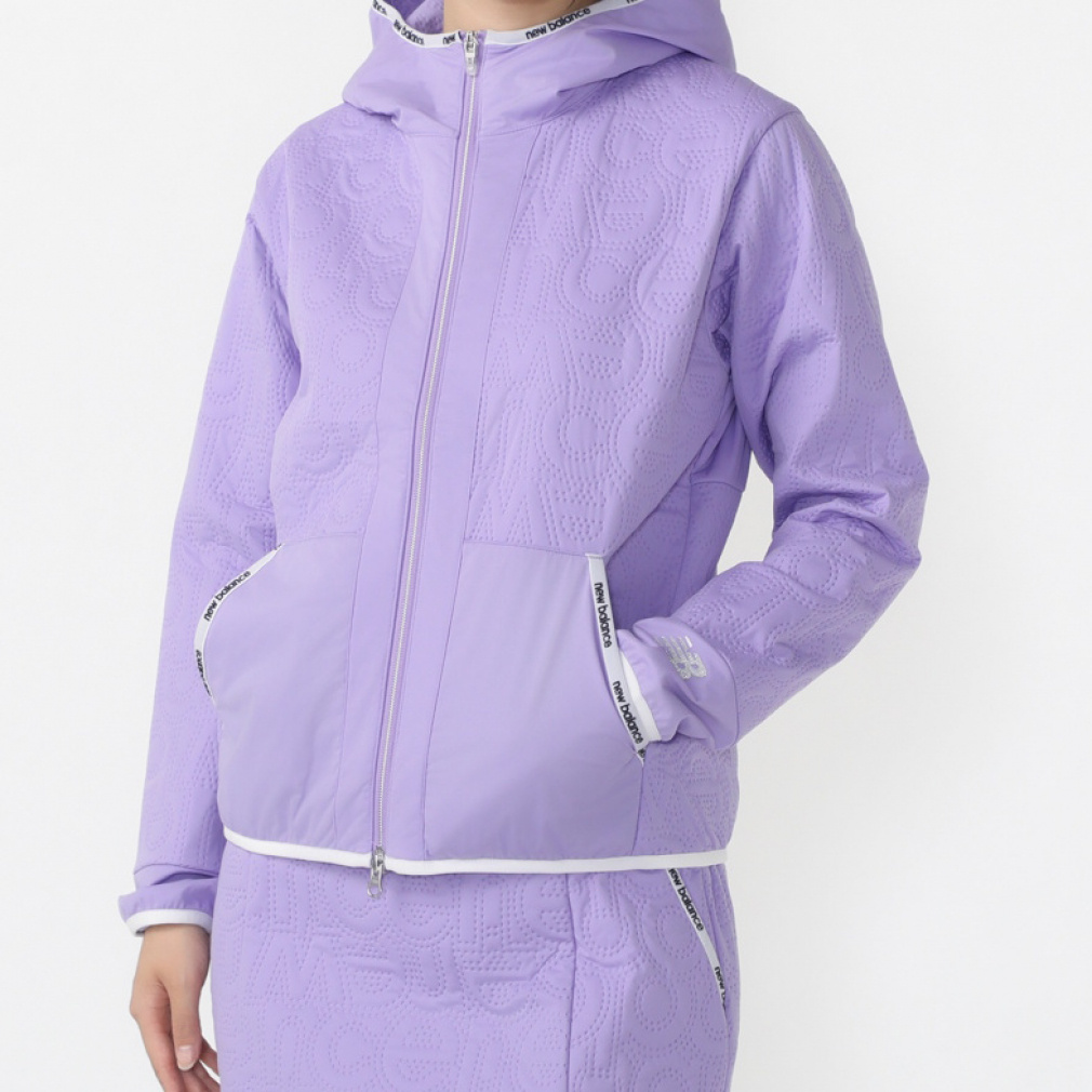 j[oX fB[X StEFA EChu[J[ H ~ QUILTED FULL ZIP HOODIE (0124220502) New Balance