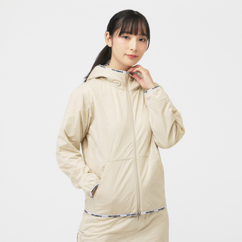 j[oX fB[X StEFA EChu[J[ H ~ QUILTED FULL ZIP HOODIE (0125220503) New Balance