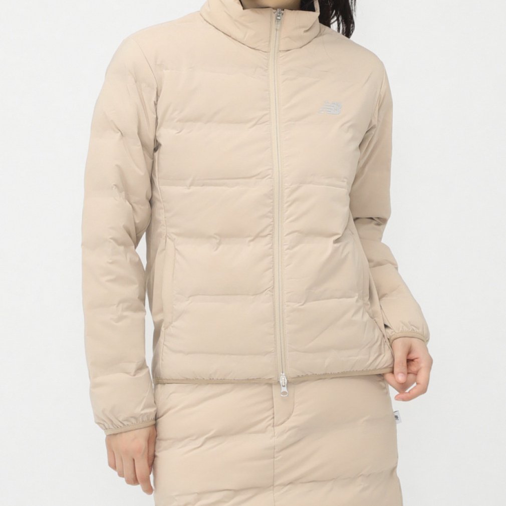 ニューバランス レディース ゴルフウェア 中綿ジャケット 秋 冬 LIGHT DOWN FULL ZIP BLOUSON (0124220503) New Balance