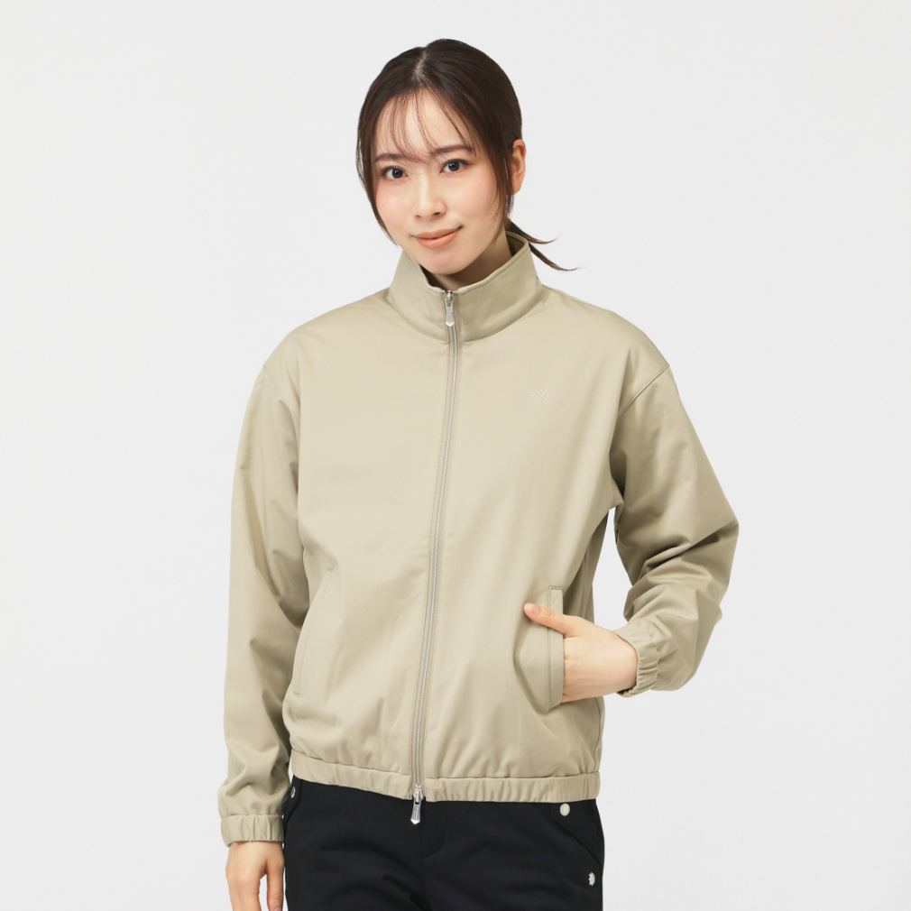 ゴルフ セントアンドリュース レディース ジャケット アウター 長袖（ベージュ） セントアンドリュース レディース ゴルフウェア ダウンジャケット 秋