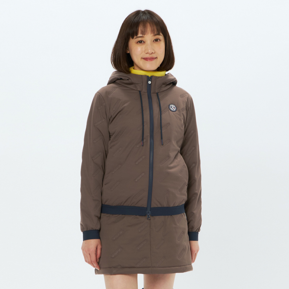 アンパスィ 裏地 防風 ニットジャケット ブルゾン アウター ゴルフ