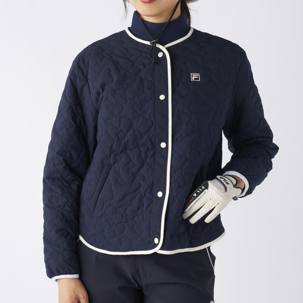 フィラ レディース ゴルフウェア アウターウェア 秋 冬 フラワーカモ