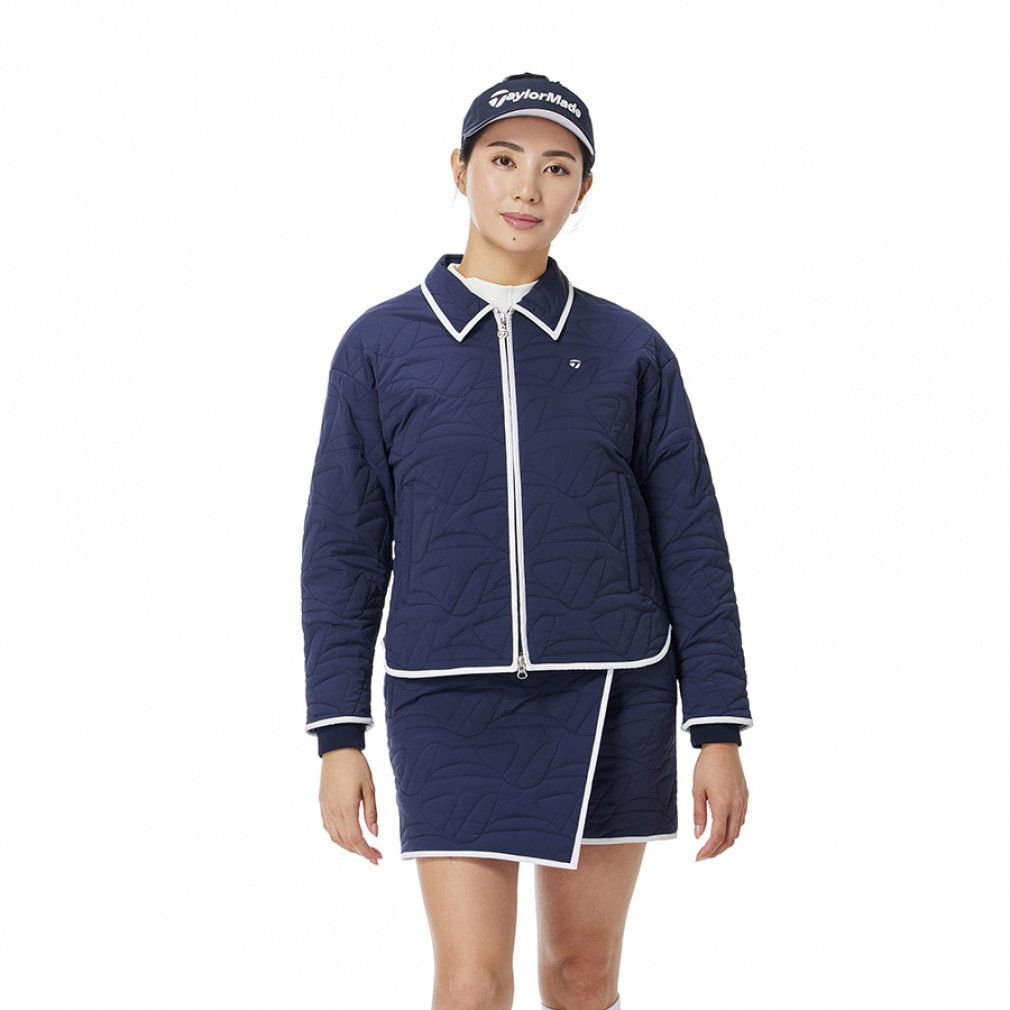テーラーメイド レディース ゴルフウェア ダウンジャケット 秋 冬 W インサレーテッドキルトジャケット (TL562) TaylorMade