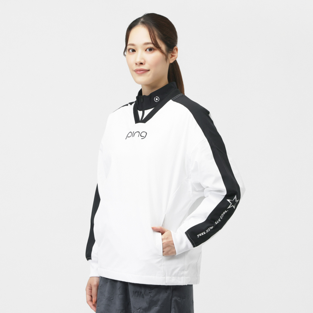 ピン レディース ゴルフウェア アウターウェア 秋 冬 ツインレイヤード