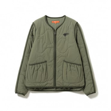 ノーカラーキルトブルゾン 8318001833