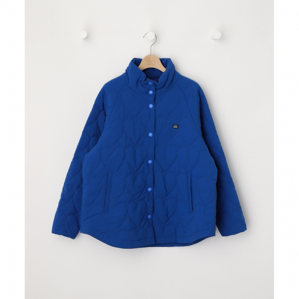 ジャック バニー レディース ゴルフウェア 中綿ジャケット 秋 冬 ストレッチタフタ 中綿キルトジャケット (2634220102) Jack Bunny!! ジャックバニー