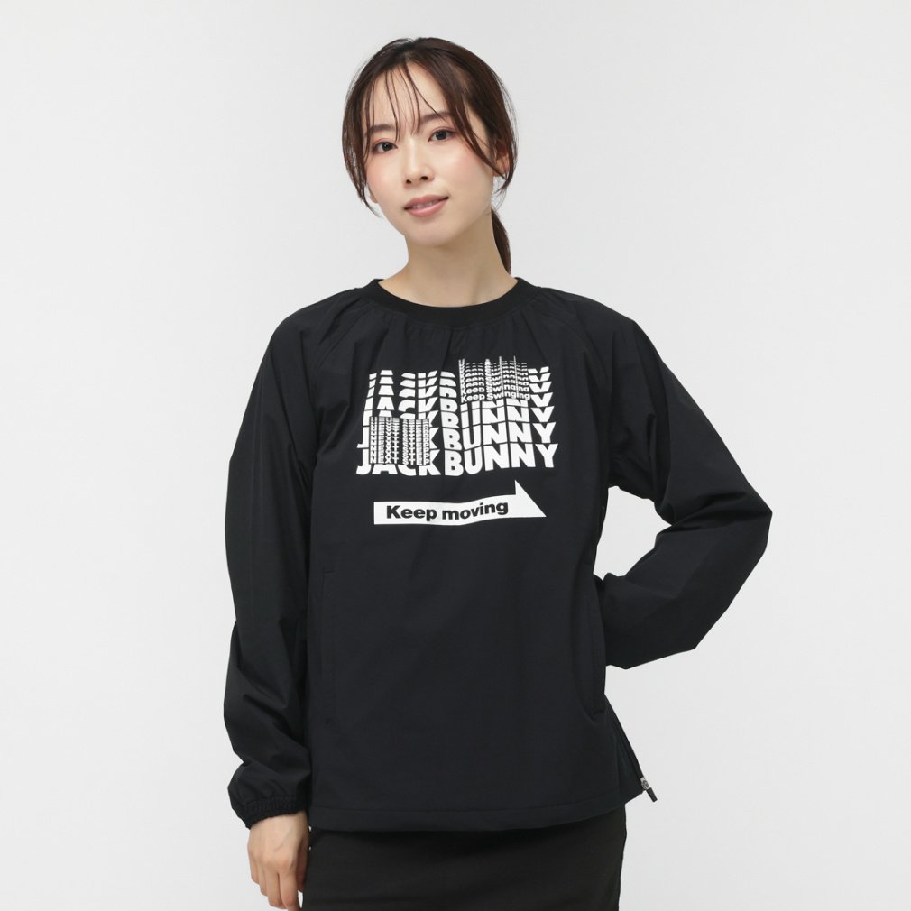 ジャック バニー レディース ゴルフウェア 長袖ウインドブレーカー 秋 冬 ナイロンタフタ (2633221912) Jack Bunny!! ジャックバニー