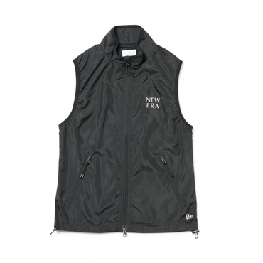 GFW WOVEN FULL ZIP VEST BLK 14391422