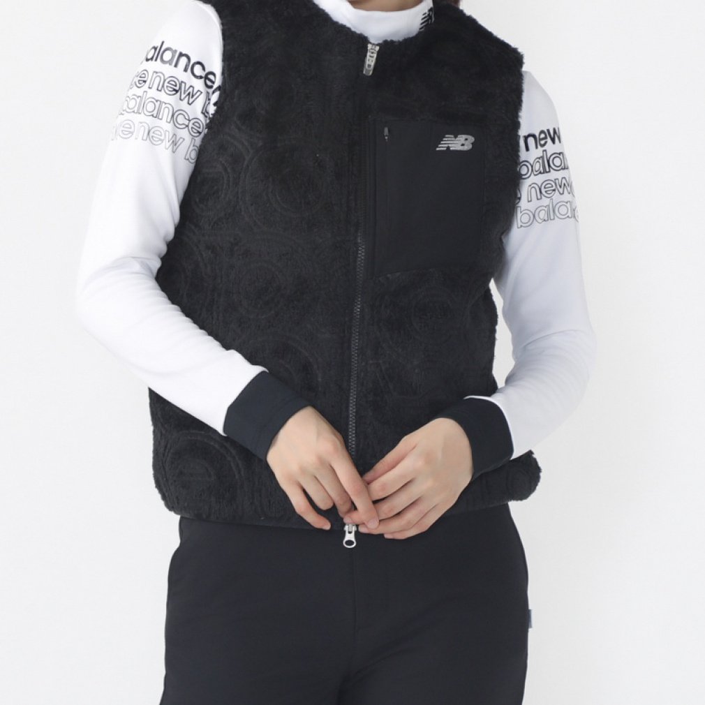 j[oX fB[X StEFA EChxXg H ~ FULL ZIP BOA VEST (0124258501) New Balance