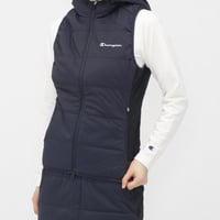 チャンピオン レディース ゴルフウェア ダウンベスト 秋 冬 ストレッチ