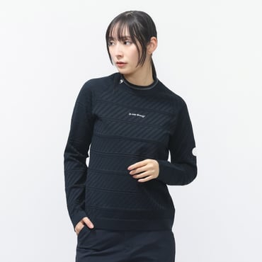 ジャック バニー レディース ゴルフウェア 長袖セーター 秋 冬 16G