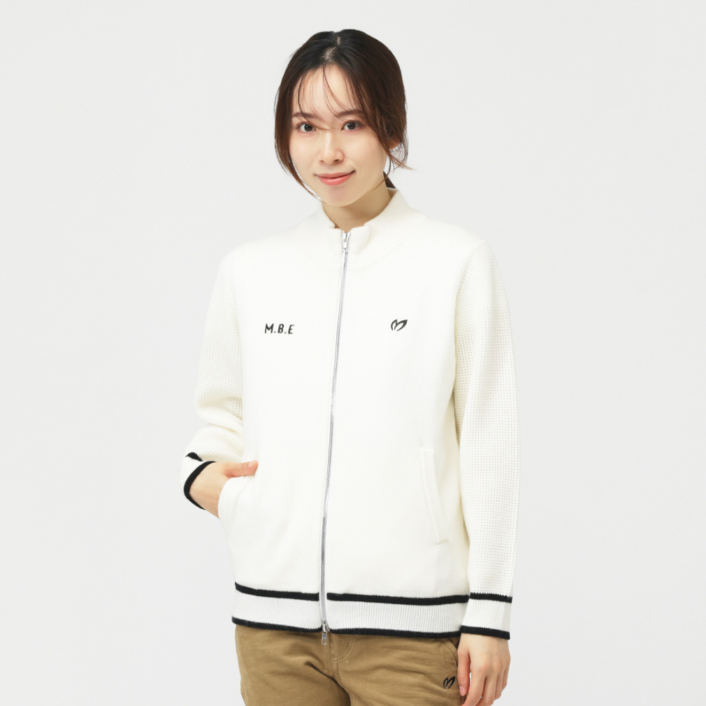 マスターバニーエディション レディース ゴルフウェア 長袖セーター 秋