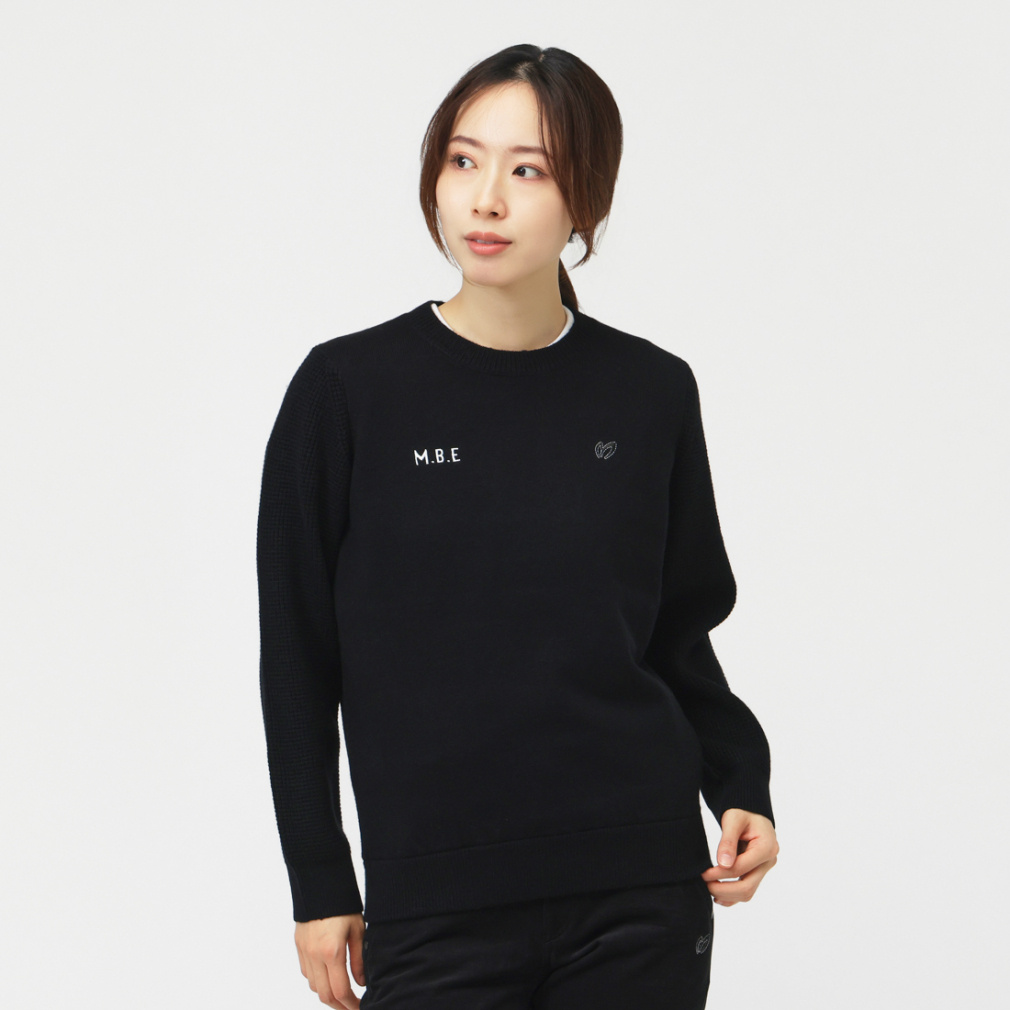 マスターバニーエディション レディース ゴルフウェア 長袖セーター 秋