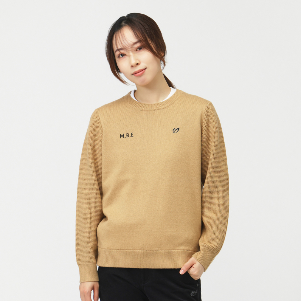 マスターバニーエディション レディース ゴルフウェア 長袖セーター 秋