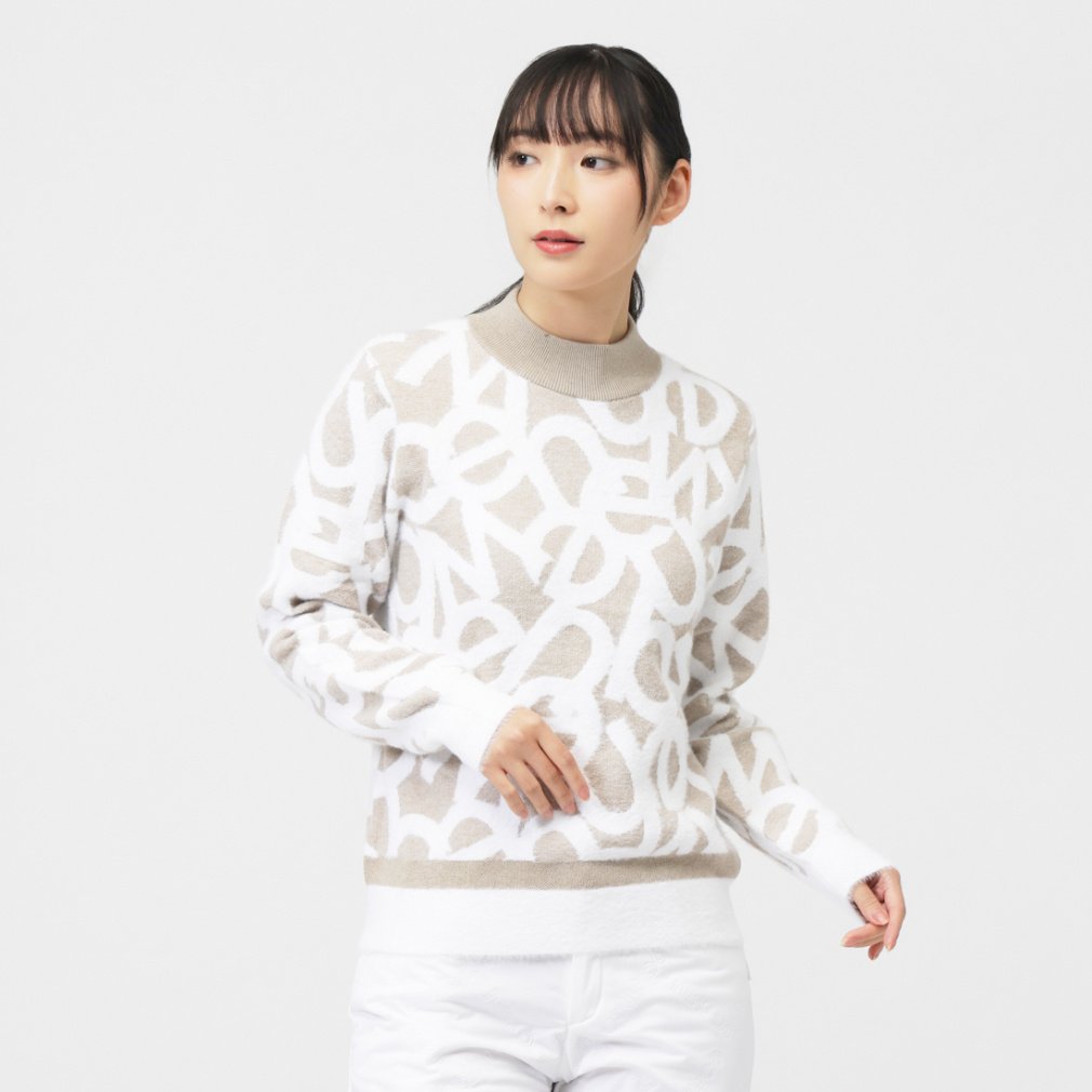 j[oX fB[X StEFA Z[^[ H ~ HIGH NECK KNIT PULLOVER (0125274504) New Balance