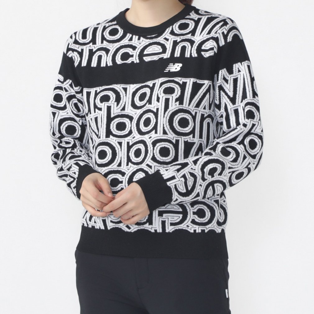�j���[�o�����X ���f�B�[�X �S���t�E�F�A �����Z�[�^�[ �H �~ CREW NECK KNIT PULLOVER (0124270505) New Balance