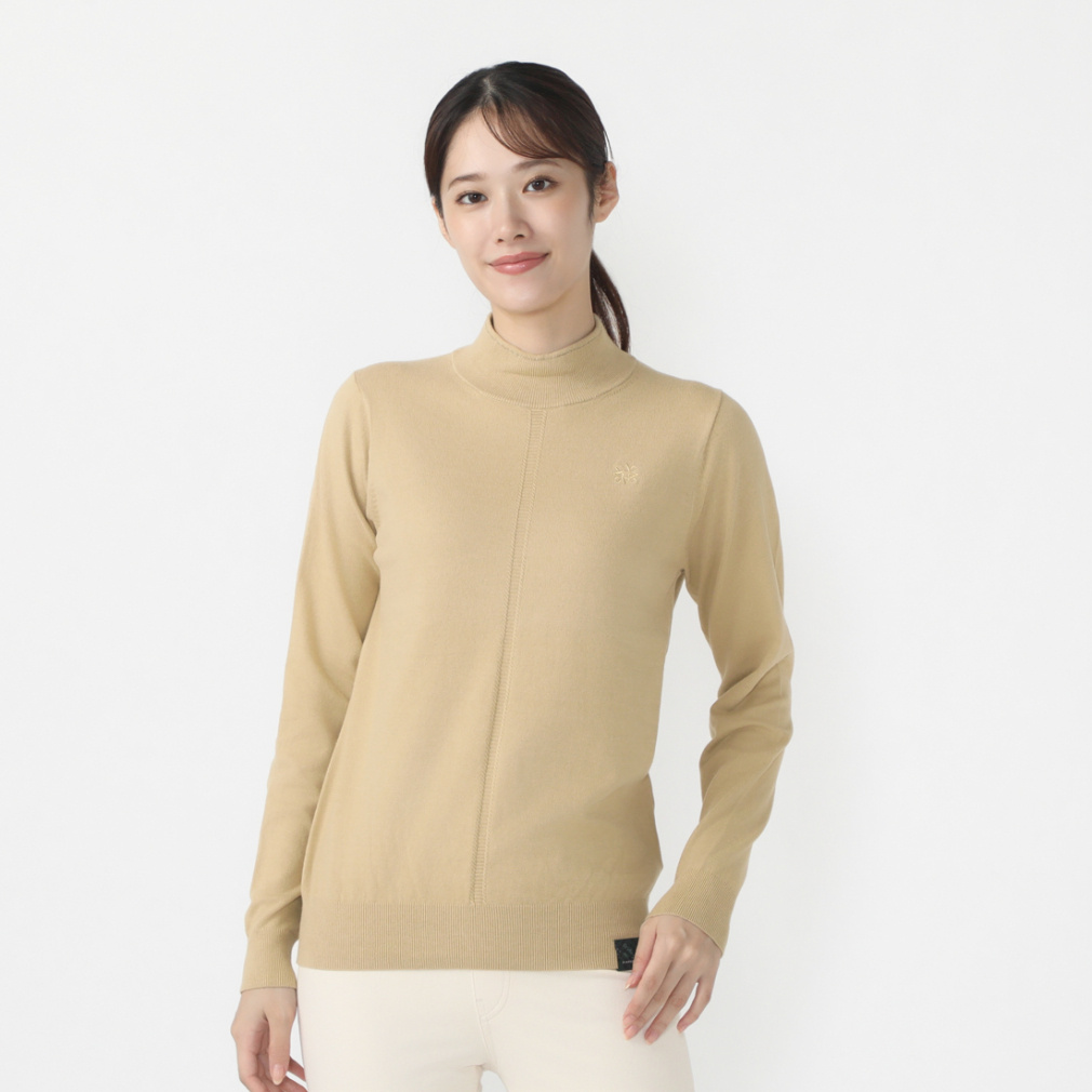 カシミヤタッチ天竺タートルネックニット 0434274052｜Alpen Online
