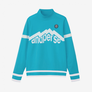 ウインドシャッター袖防風ハイネックセーター AFF2315A3