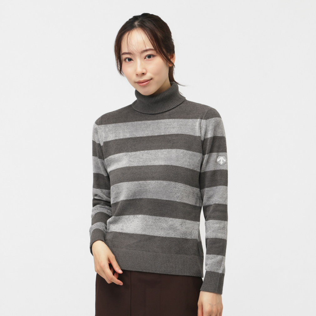 デサントゴルフ ウールハイネックセーター レディース【1】 DESCENTE GOLF（デサントゴルフ）の「デサントゴルフ ゴルフウェア