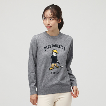 Mr. ジャカードクルーネックニット 6225270901