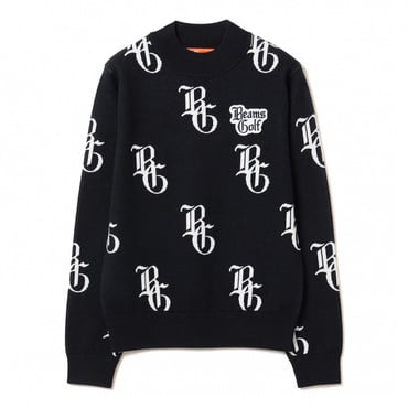 ORANGE LABEL / NYロゴ 総柄 ニット 8315003064