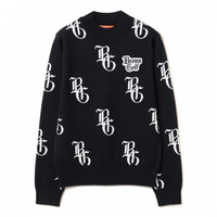 ORANGE LABEL / NYロゴ 総柄 ニット 8315003064