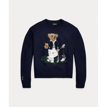 Polo ベア クルーネック セーター FW24-2503