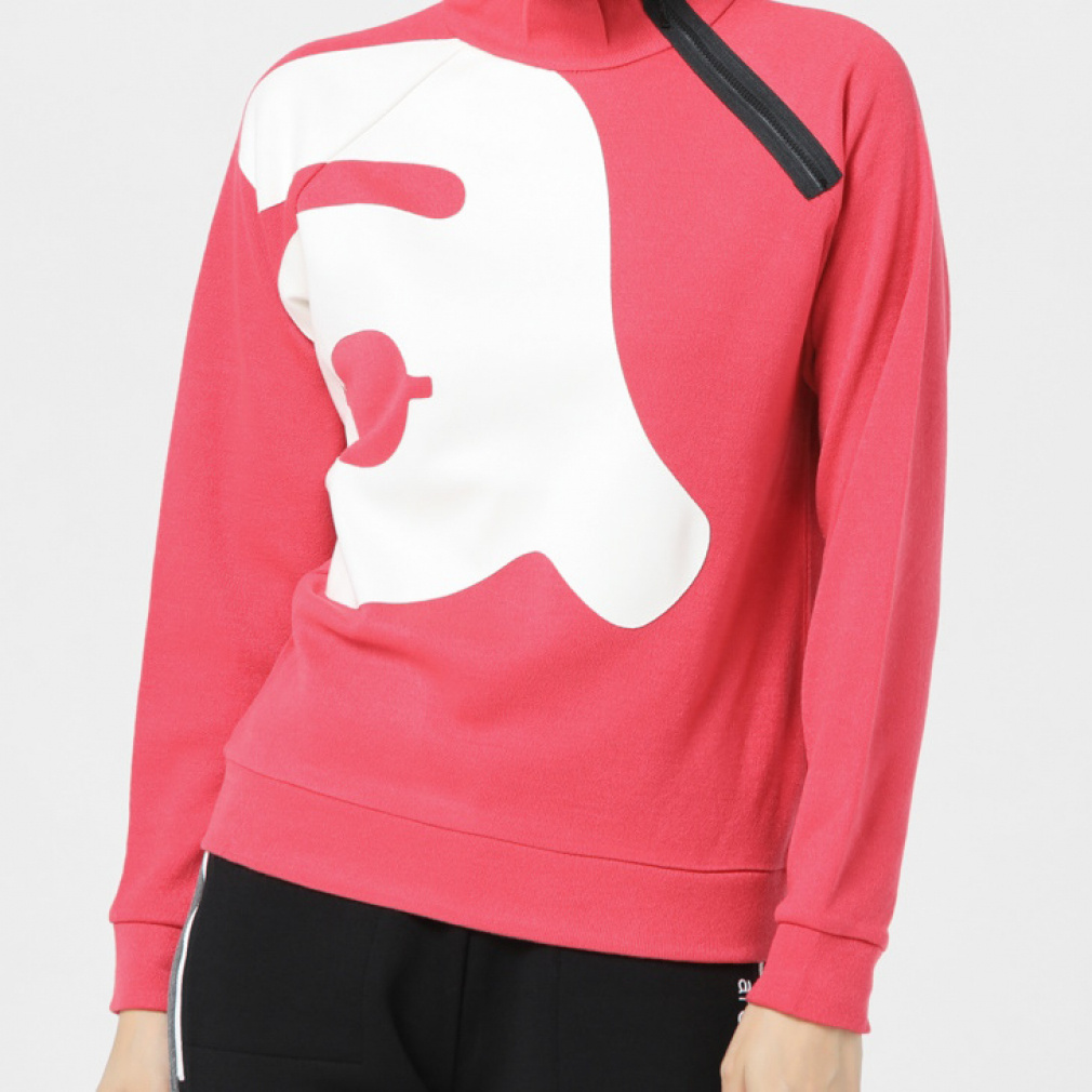 アルチビオ レディース ゴルフウェア 長袖セーター 秋 冬 ハイネック