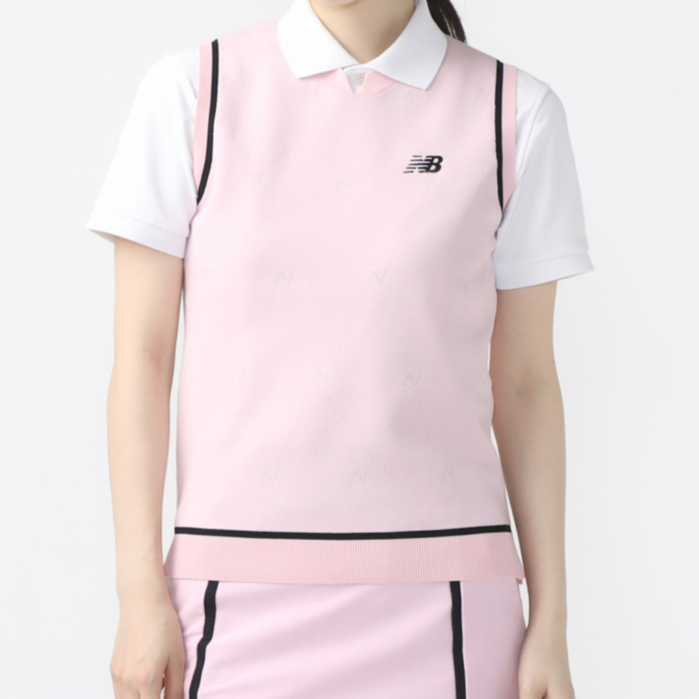 j[oX fB[X StEFA xXg t  CREW NECK KNIT VEST (0124173503) New Balance