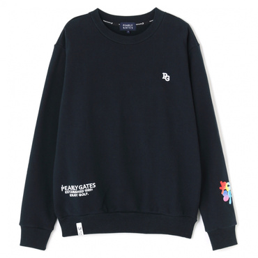非売品☆35周年 パーリーゲイツ バックプリントトレーナー 白