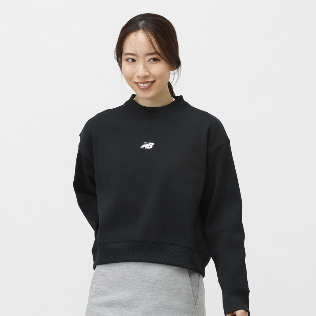 ニューバランス レディース ゴルフウェア 長袖トレーナー 春 夏 SWEAT CREW NECK PULLOVER (125162502) New Balance